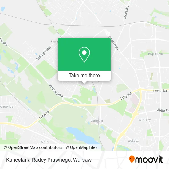 Карта Kancelaria Radcy Prawnego