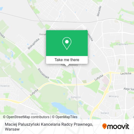 Maciej Paluszyński Kancelaria Radcy Prawnego map