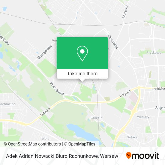 Adek Adrian Nowacki Biuro Rachunkowe map