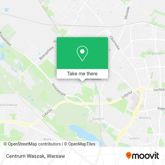 Карта Centrum Waszak