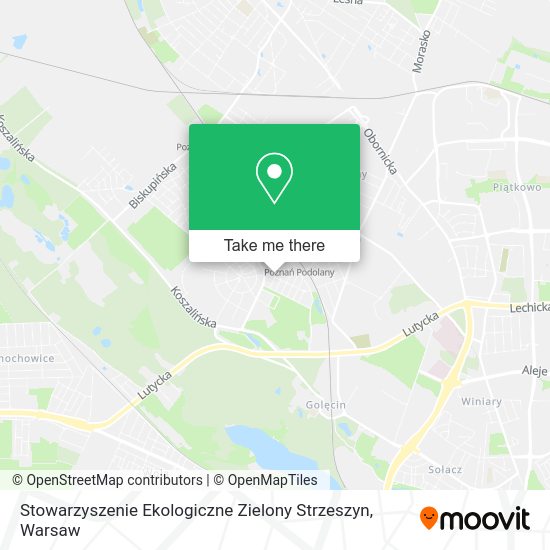 Stowarzyszenie Ekologiczne Zielony Strzeszyn map