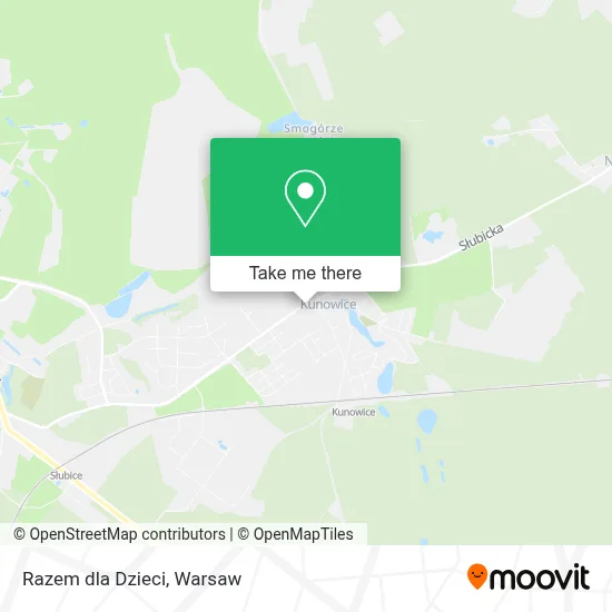 Razem dla Dzieci map