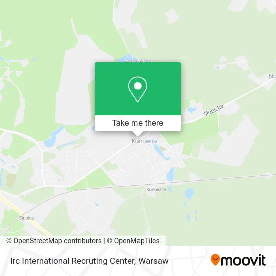 Карта Irc International Recruting Center