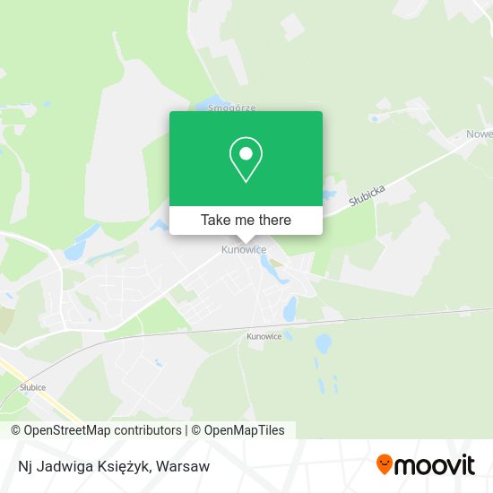 Nj Jadwiga Księżyk map