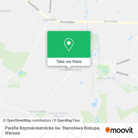 Parafia Rzymskokatolicka św. Stanisława Biskupa map