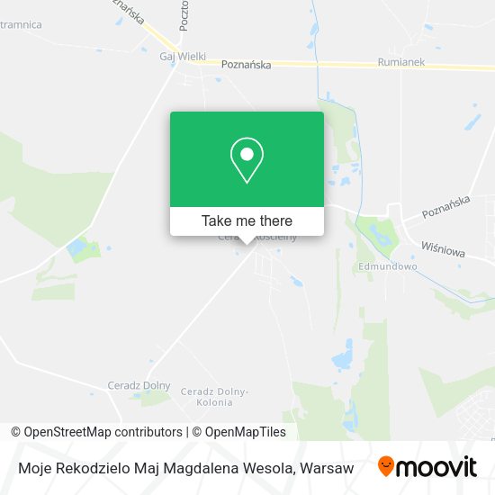 Moje Rekodzielo Maj Magdalena Wesola map