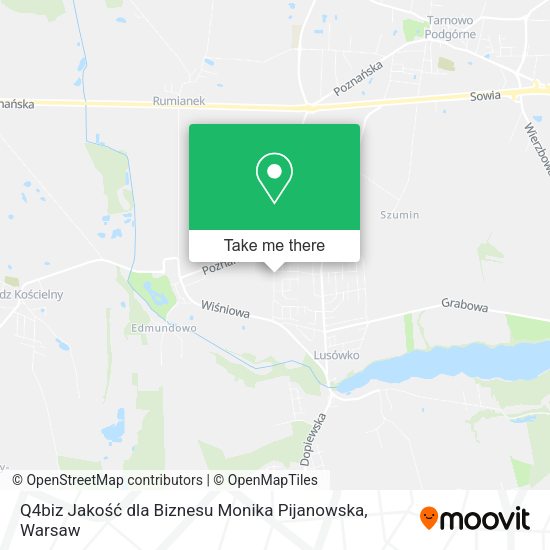 Q4biz Jakość dla Biznesu Monika Pijanowska map