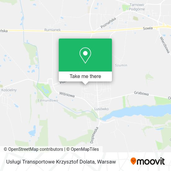 Usługi Transportowe Krzysztof Dolata map