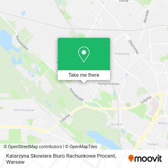 Katarzyna Skowiera Biuro Rachunkowe Procent map