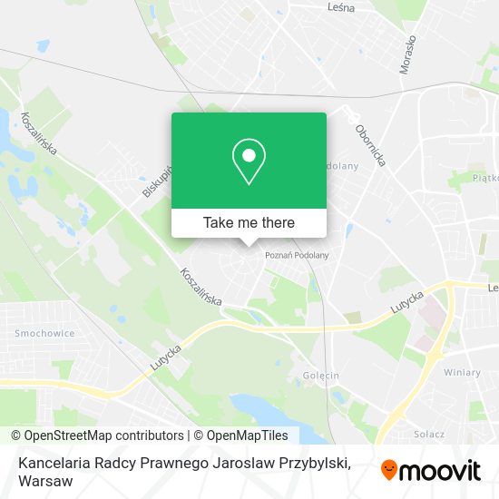 Kancelaria Radcy Prawnego Jaroslaw Przybylski map