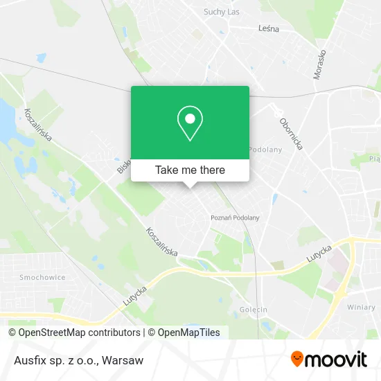 Карта Ausfix sp. z o.o.