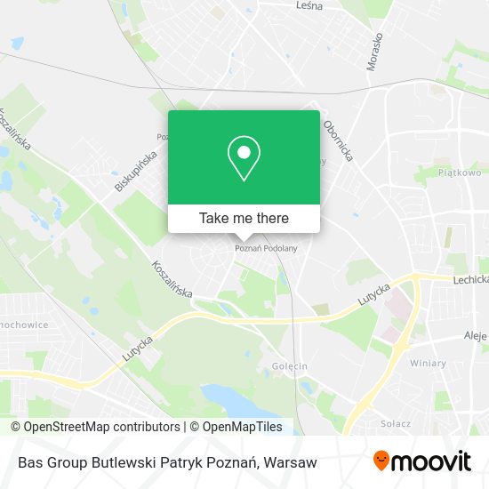 Bas Group Butlewski Patryk Poznań map