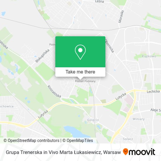 Grupa Trenerska in Vivo Marta Łukasiewicz map