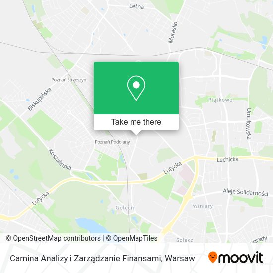 Camina Analizy i Zarządzanie Finansami map