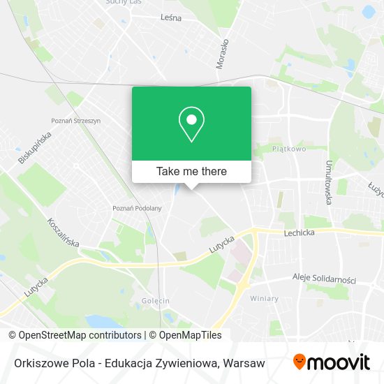 Orkiszowe Pola - Edukacja Zywieniowa map