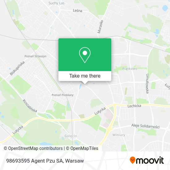 Карта 98693595 Agent Pzu SA