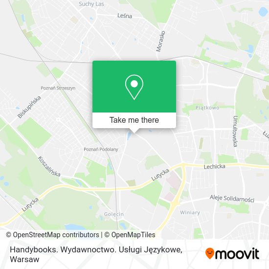 Handybooks. Wydawnoctwo. Usługi Językowe map