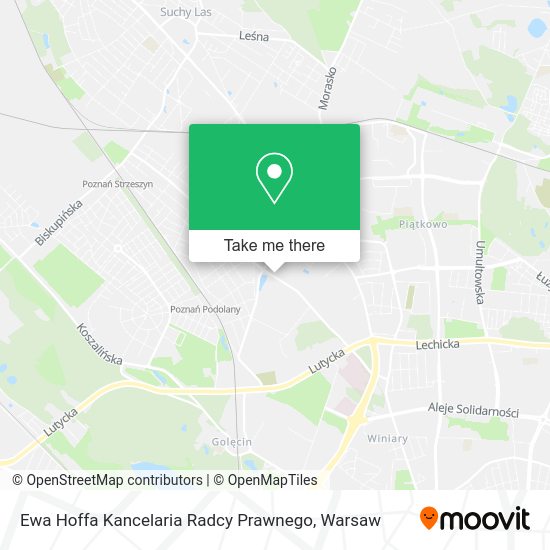 Ewa Hoffa Kancelaria Radcy Prawnego map