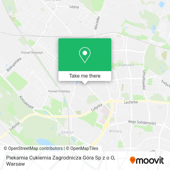 Piekarnia Cukiernia Zagrodnicza Góra Sp z o O map