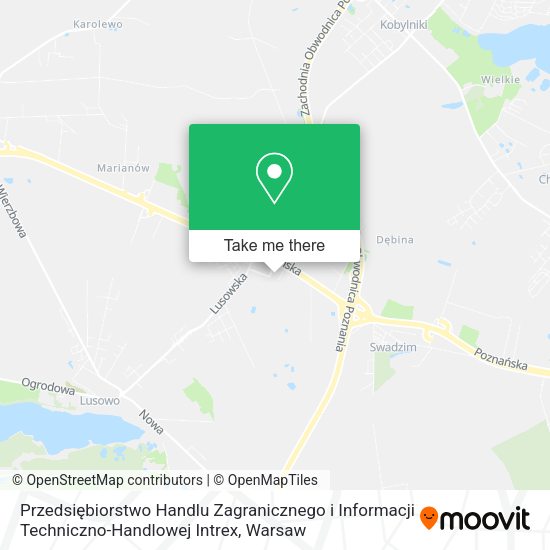 Przedsiębiorstwo Handlu Zagranicznego i Informacji Techniczno-Handlowej Intrex map