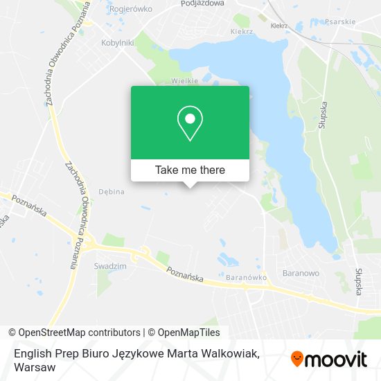 English Prep Biuro Językowe Marta Walkowiak map