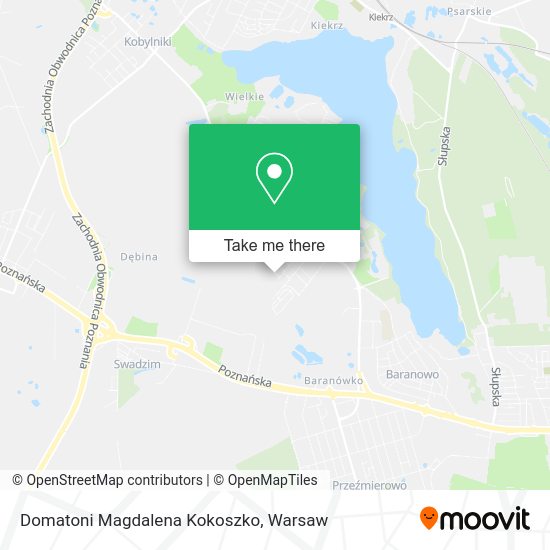 Domatoni Magdalena Kokoszko map