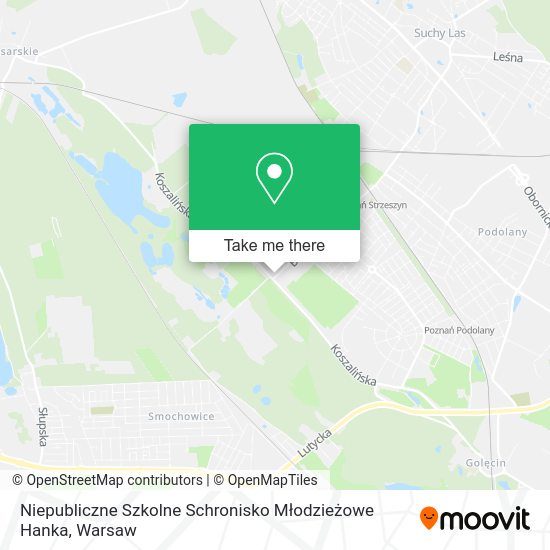 Niepubliczne Szkolne Schronisko Młodzieżowe Hanka map