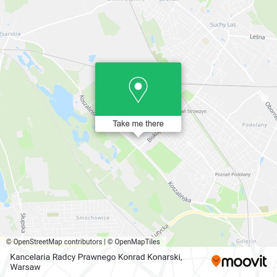 Kancelaria Radcy Prawnego Konrad Konarski map