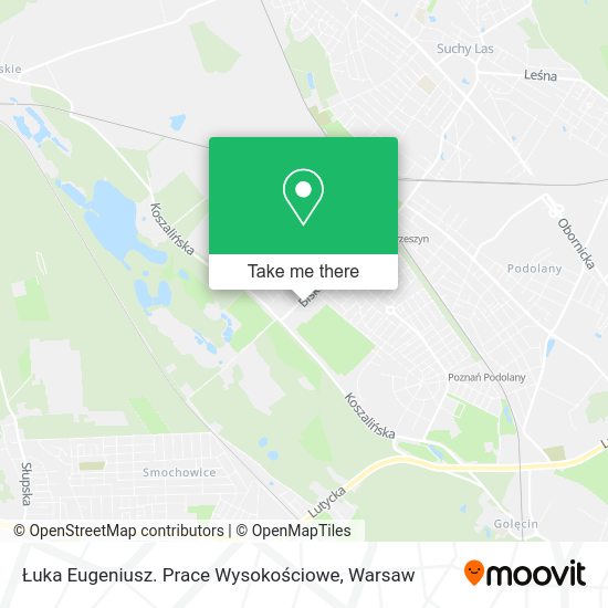 Łuka Eugeniusz. Prace Wysokościowe map