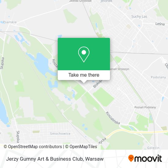 Jerzy Gumny Art & Business Club map