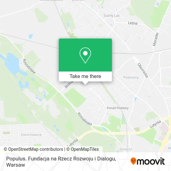 Карта Populus. Fundacja na Rzecz Rozwoju i Dialogu