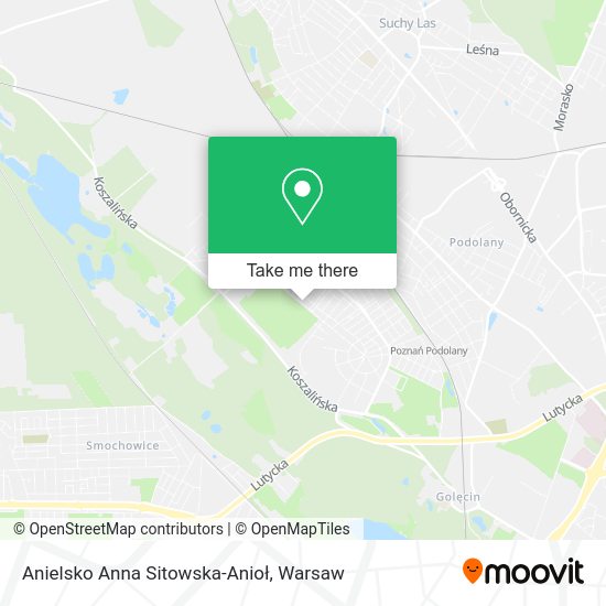 Anielsko Anna Sitowska-Anioł map