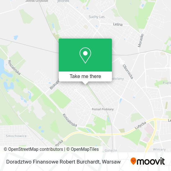 Doradztwo Finansowe Robert Burchardt map