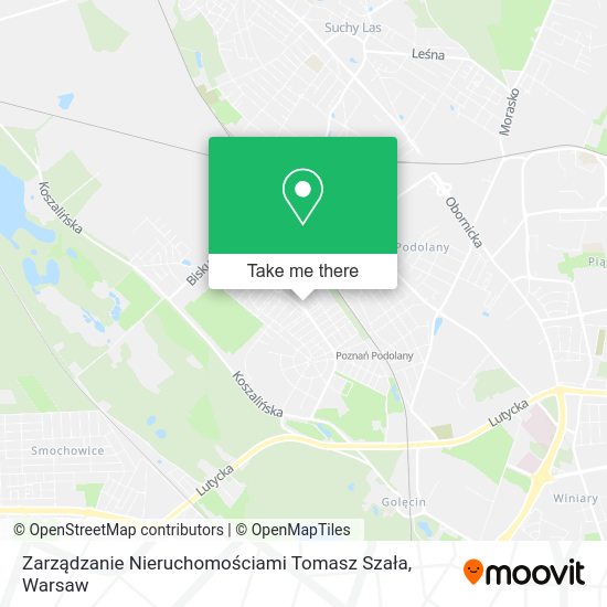 Zarządzanie Nieruchomościami Tomasz Szała map