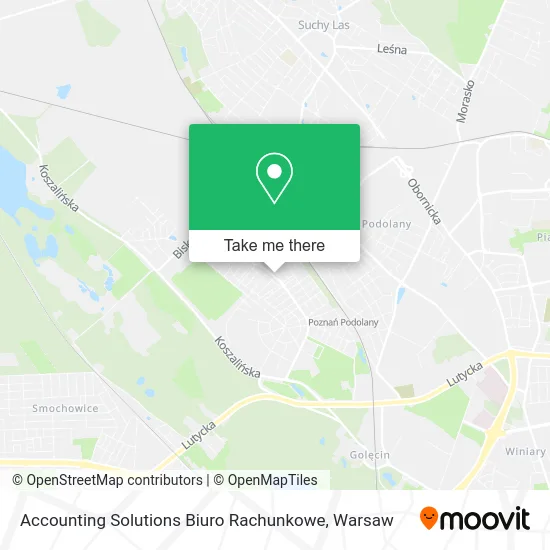 Карта Accounting Solutions Biuro Rachunkowe
