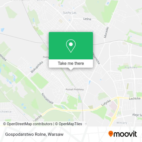 Gospodarstwo Rolne map