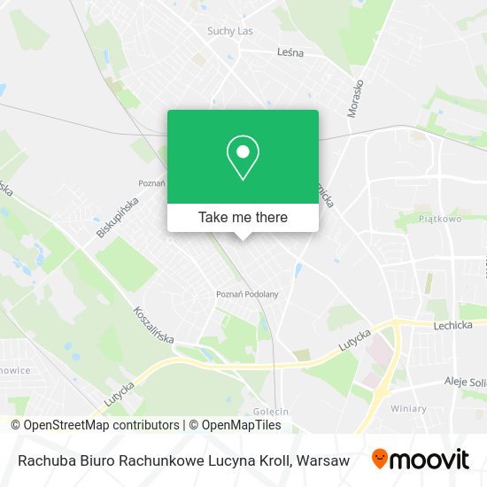 Rachuba Biuro Rachunkowe Lucyna Kroll map