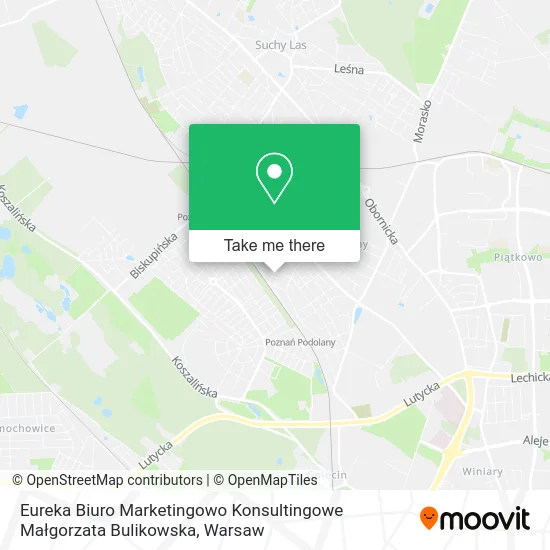 Карта Eureka Biuro Marketingowo Konsultingowe Małgorzata Bulikowska