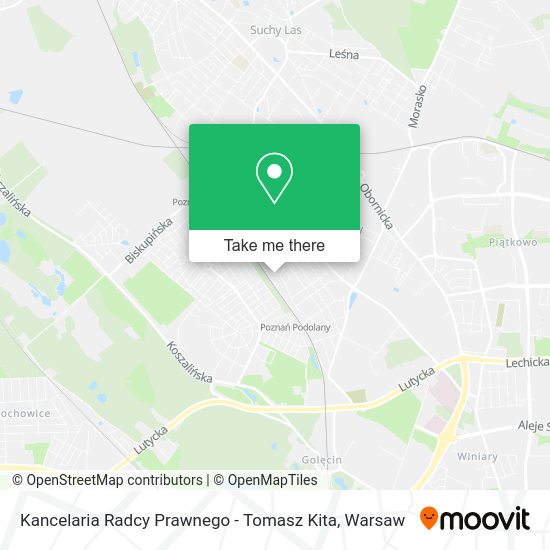 Kancelaria Radcy Prawnego - Tomasz Kita map