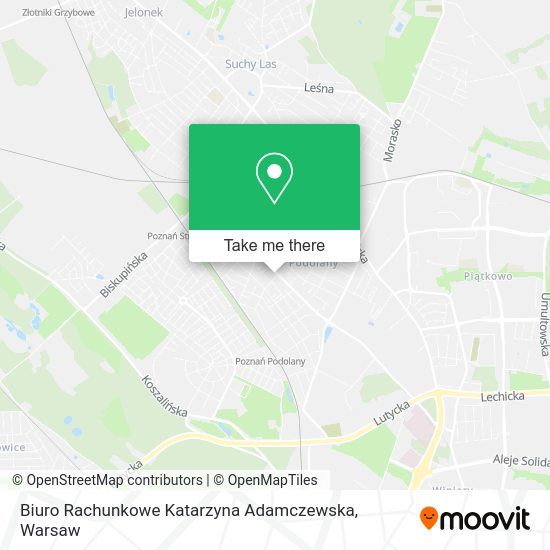 Biuro Rachunkowe Katarzyna Adamczewska map