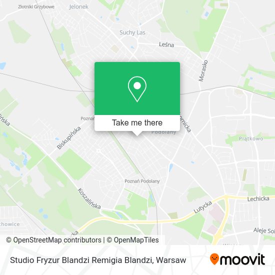 Studio Fryzur Blandzi Remigia Blandzi map