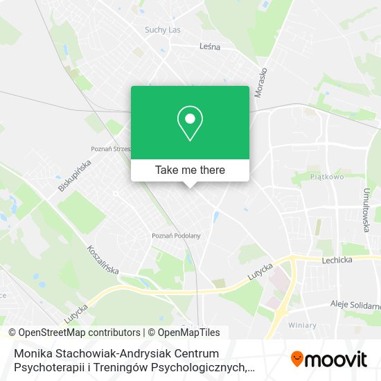 Monika Stachowiak-Andrysiak Centrum Psychoterapii i Treningów Psychologicznych map