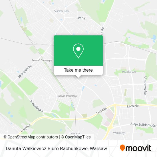 Danuta Walkiewicz Biuro Rachunkowe map