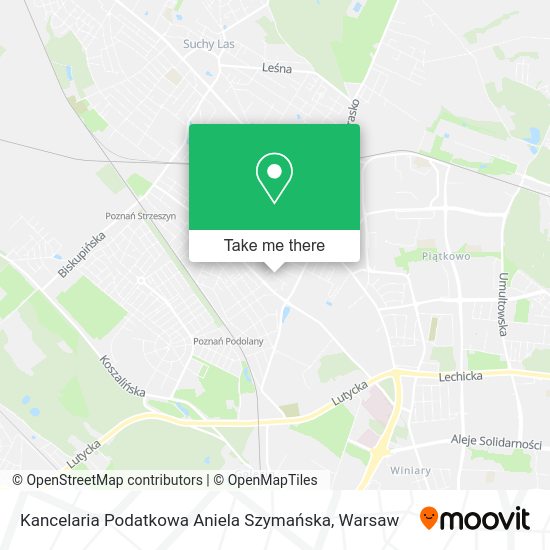 Kancelaria Podatkowa Aniela Szymańska map