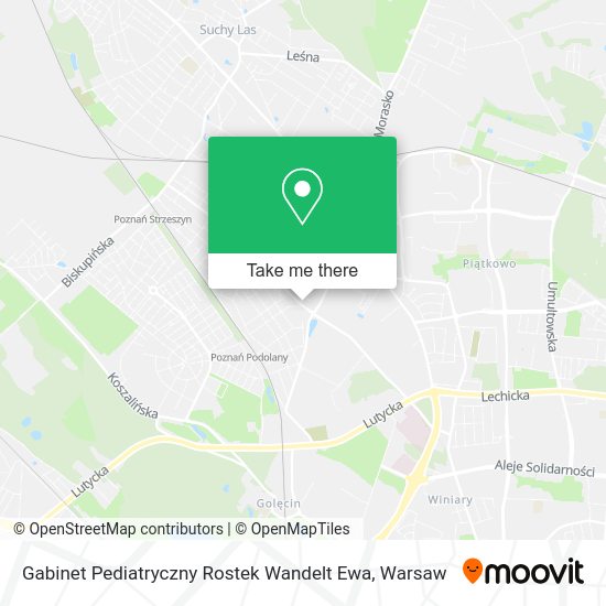 Gabinet Pediatryczny Rostek Wandelt Ewa map