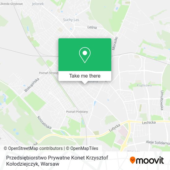 Przedsiębiorstwo Prywatne Konet Krzysztof Kołodziejczyk map