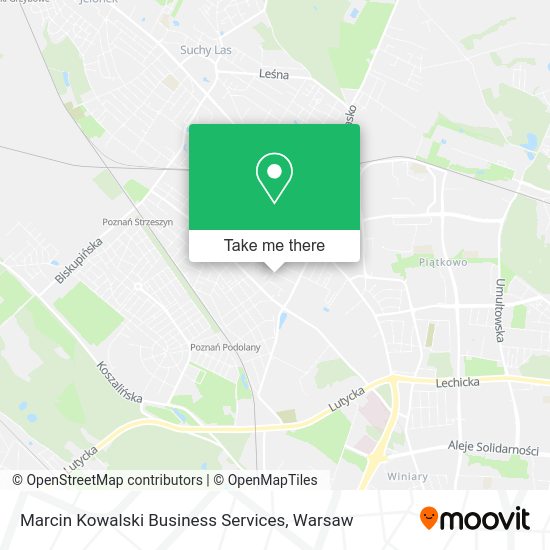 Marcin Kowalski Business Services map