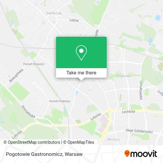 Pogotowie Gastronomicz map