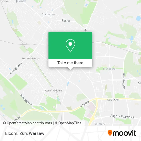Карта Elcom. Zuh