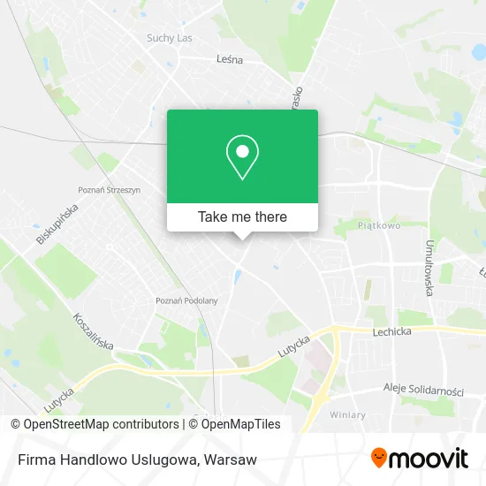 Карта Firma Handlowo Uslugowa